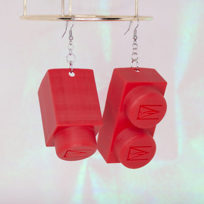 PRE-ORDER: Block Earrings (Single & Double)