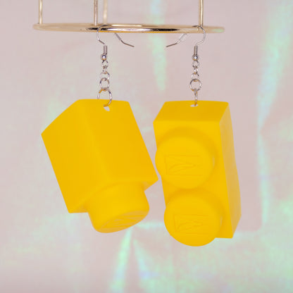 PRE-ORDER: Block Earrings (Single & Double)