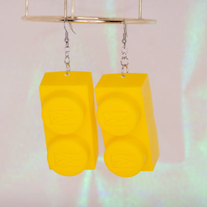 PRE-ORDER: Block Earrings (Two Doubles)