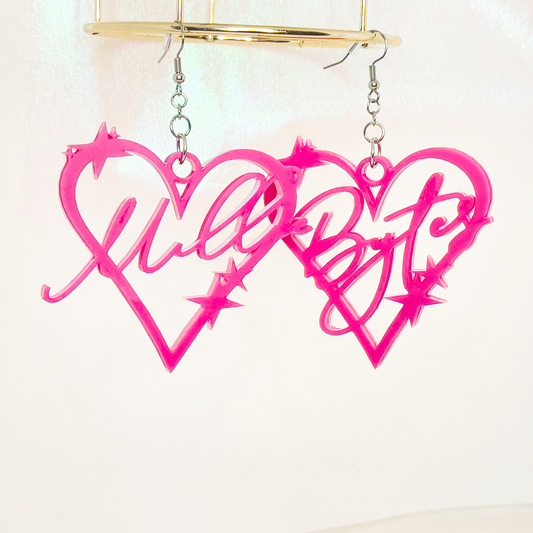 Heart Me Earrings - Milliebytes Edition