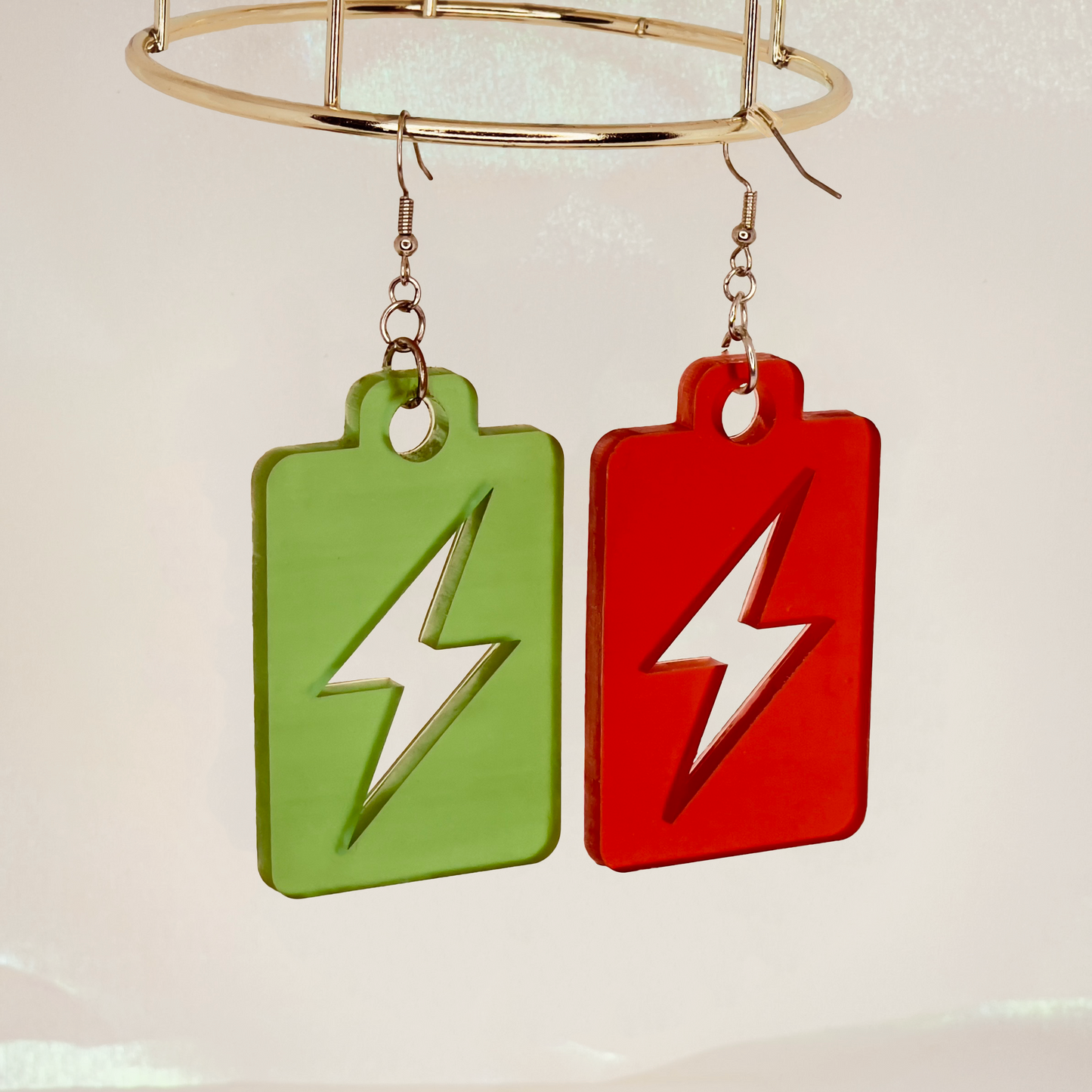 Battery Earrings