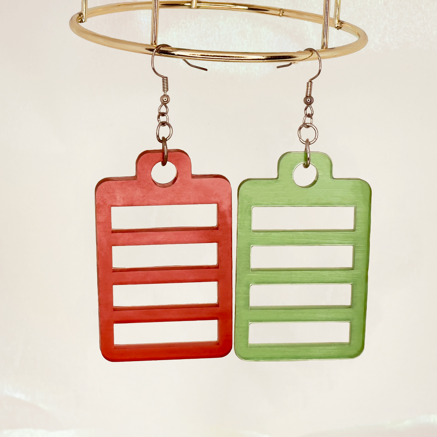 Battery Earrings