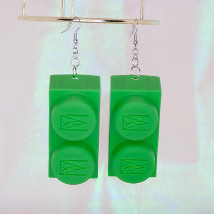 PRE-ORDER: Block Earrings (Two Doubles)