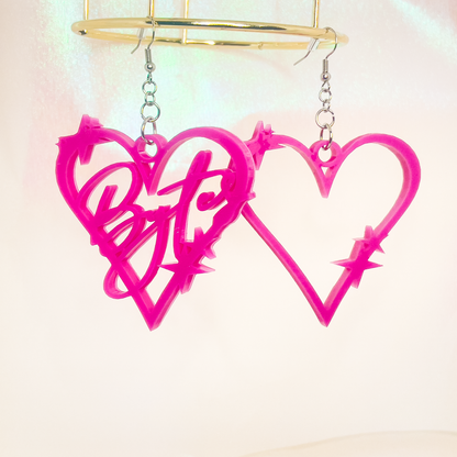 Heart Me Earrings - Milliebytes Edition