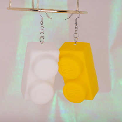 PRE-ORDER: Block Earrings (Two Doubles)