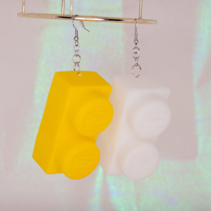 PRE-ORDER: Block Earrings (Two Doubles)