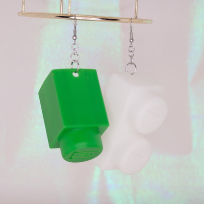 PRE-ORDER: Block Earrings (Single & Double)