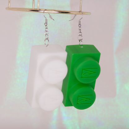 PRE-ORDER: Block Earrings (Two Doubles)