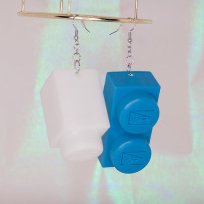 PRE-ORDER: Block Earrings (Single & Double)