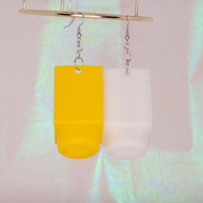 PRE-ORDER: Block Earrings (Two Singles)