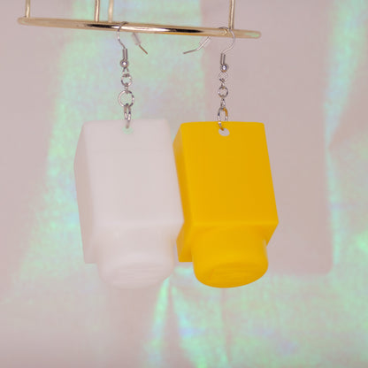 PRE-ORDER: Block Earrings (Two Singles)