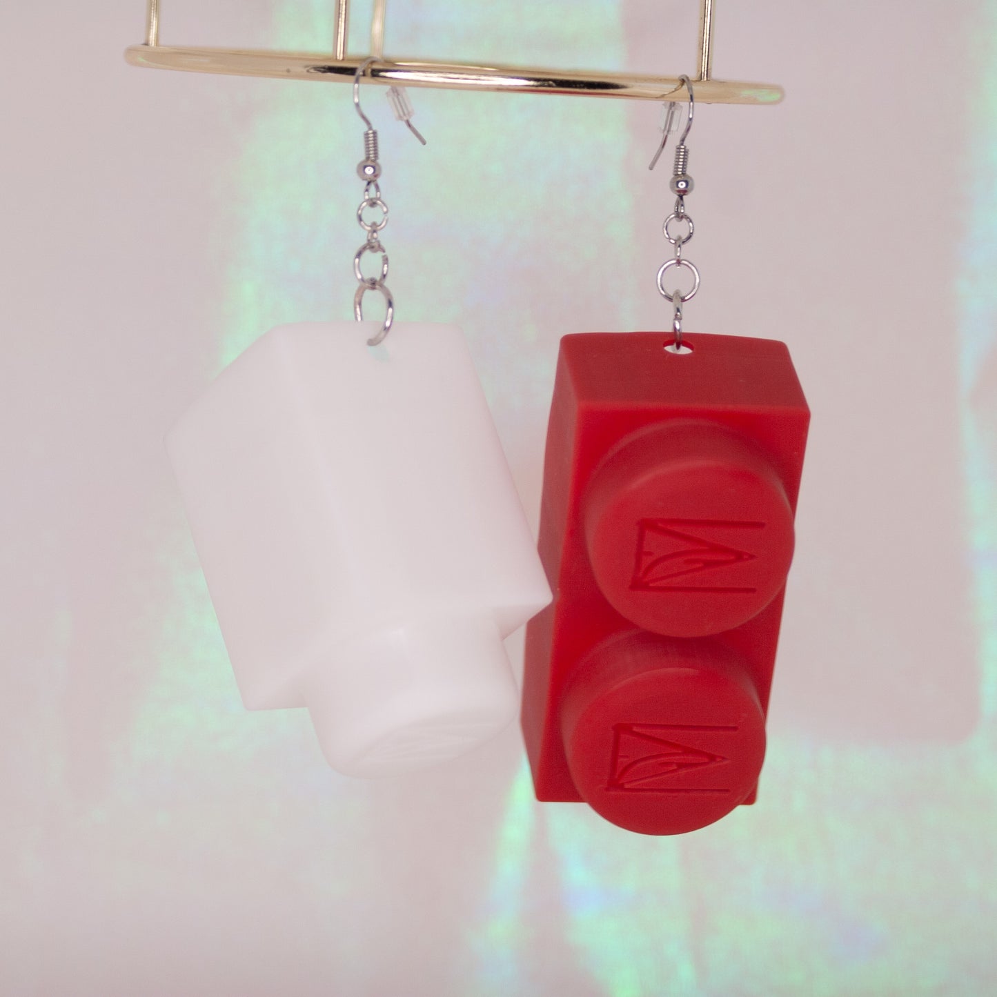 PRE-ORDER: Block Earrings (Single & Double)