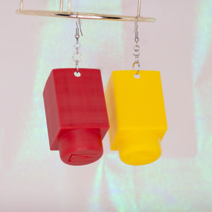 PRE-ORDER: Block Earrings (Two Singles)