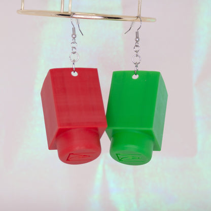 PRE-ORDER: Block Earrings (Two Singles)