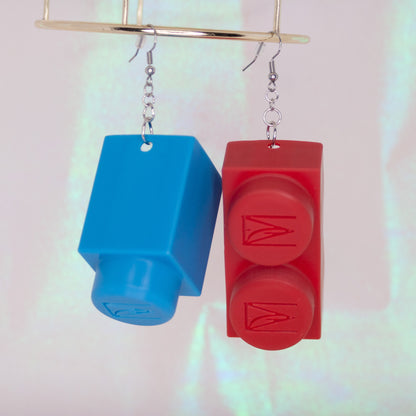 PRE-ORDER: Block Earrings (Single & Double)