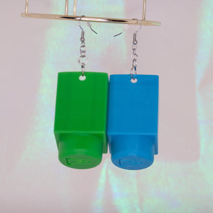 PRE-ORDER: Block Earrings (Two Singles)