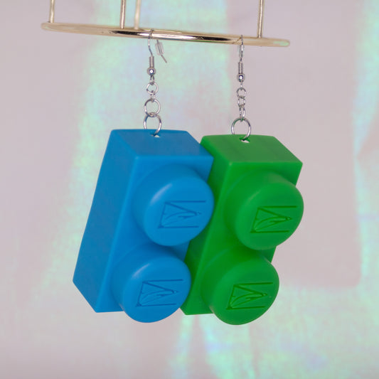 PRE-ORDER: Block Earrings (Two Doubles)