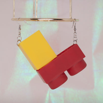 PRE-ORDER: Block Earrings (Two Singles)